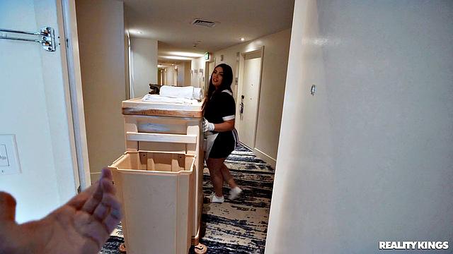 Horny Maid Teases And Pleases