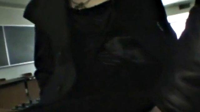 Japanese schoolgirl giving head