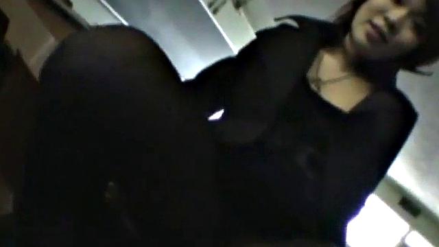 Japanese schoolgirl giving head