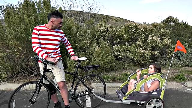 Petite Babe Enjoys 69ing After Having Tight Pussy Stuffed With Big Cock