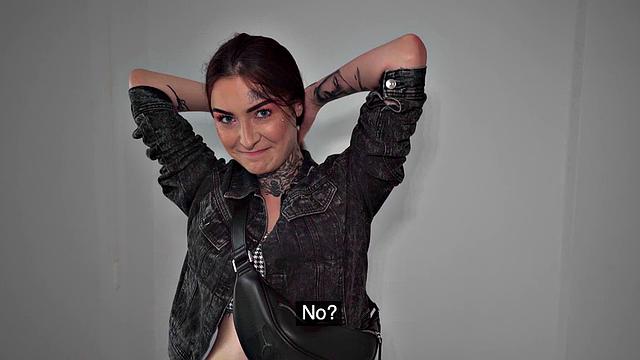 Tattooed cleaning lady fucks her rich boss while getting her trimmed pussy pounded in reverse cowgirl