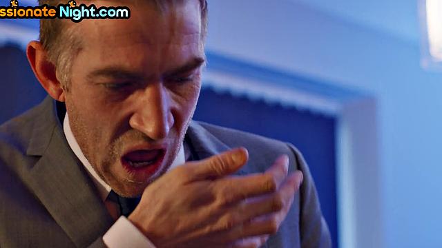 Big-titted MILF gets passionately nailed by her man