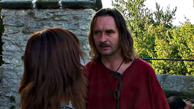 Theodora Ferreri The Female Knight Gets Three Cocks