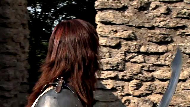 Theodora Ferreri The Female Knight Gets Three Cocks