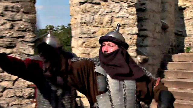 Theodora Ferreri The Female Knight Gets Three Cocks