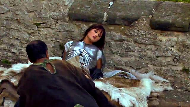 Theodora Ferreri The Female Knight Gets Three Cocks