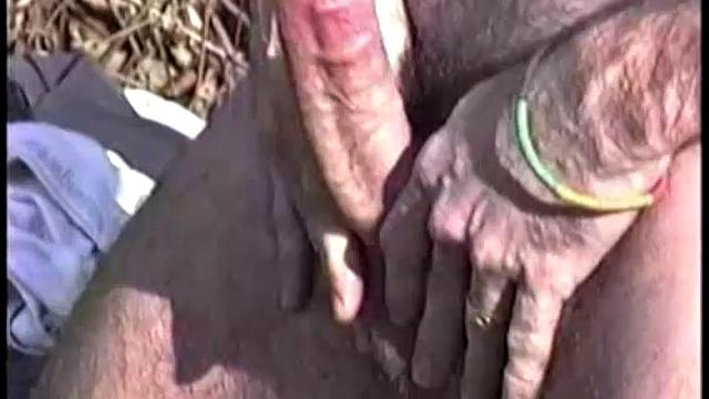 I met Butch hitch hiking on a Sunday morning. He wanted to do a shoot right then, but I had company staying with me, so we found this deserted lot and, he performed admirably.