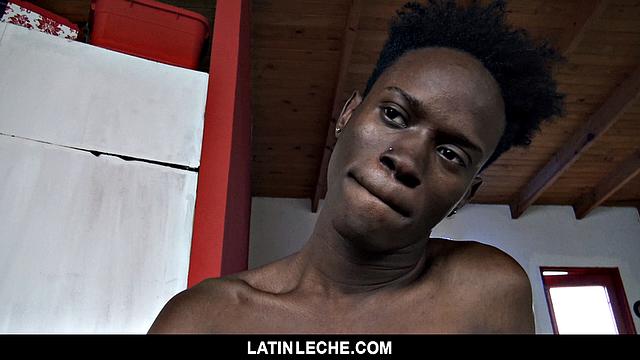 Cameraman finally gets his ass wrecked raw by hot Jamaican stud and takes a huge load-guess who's behind the camera now