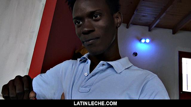 Cameraman finally gets his ass wrecked raw by hot Jamaican stud and takes a huge load-guess who's behind the camera now
