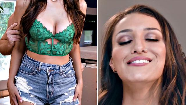 Big-titted bab gets passionately pounded by her BF