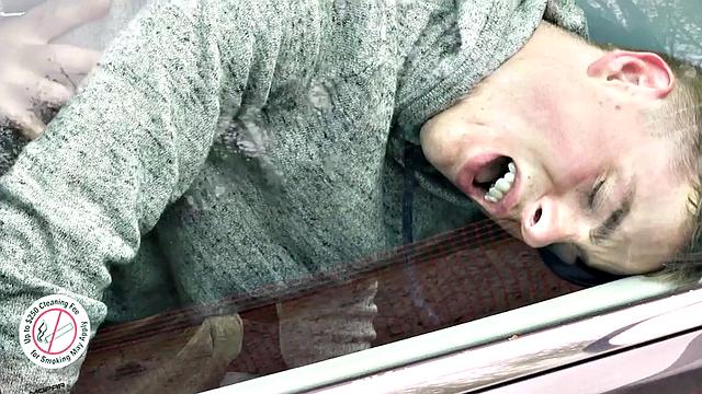 Analeating bear breeds stepson in doggy till cum