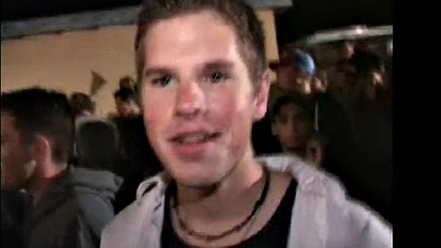 Pussy fingered teen chick lays back and takes it