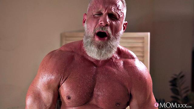 Massage teacher and student