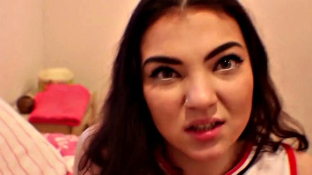 Caught Bating Blowjob