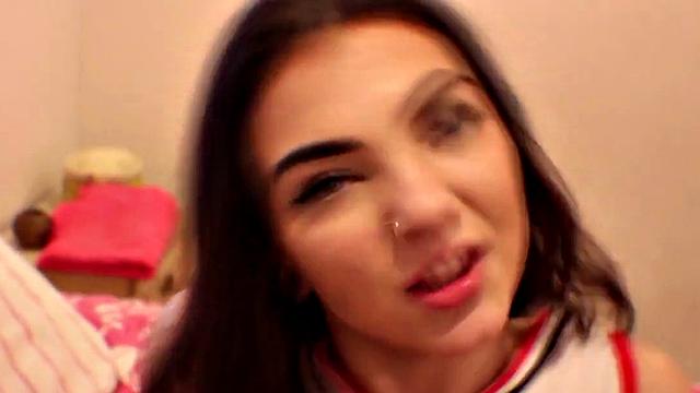 Caught Bating Blowjob