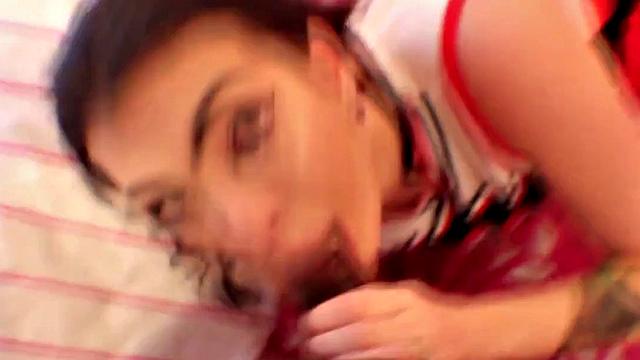 Caught Bating Blowjob