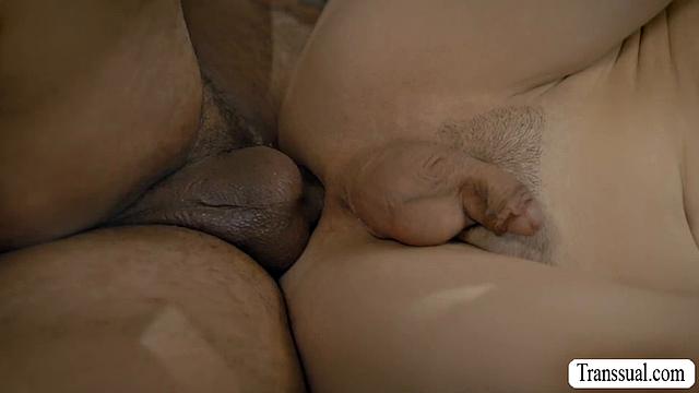 Pervert stepdad seduces TS stepdaughter