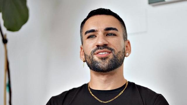 Solo perverted dirty gay enjoys hard masturbating