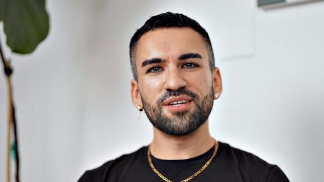 Solo perverted dirty gay enjoys hard masturbating