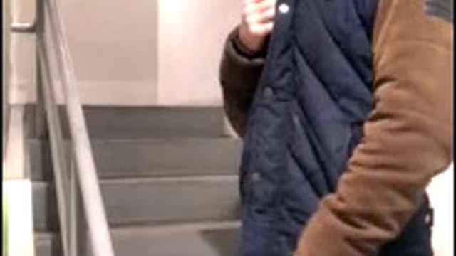 I adore masturbating on stairs