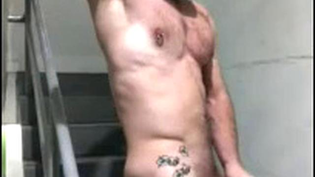 I adore masturbating on stairs