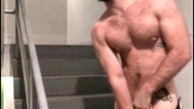 I adore masturbating on stairs