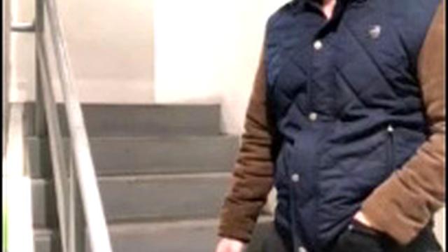 I adore masturbating on stairs