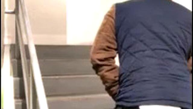 I adore masturbating on stairs