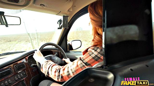 Female Fake Taxi VS Public Agent