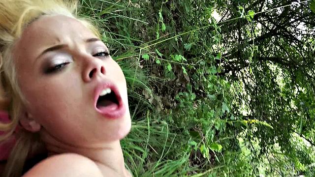 Tricia Gets Ass Tapped