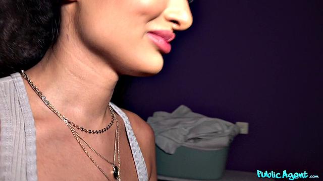 Indian babe gets fucked in the basement