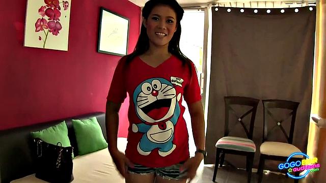 To get the position she slobbs my knob