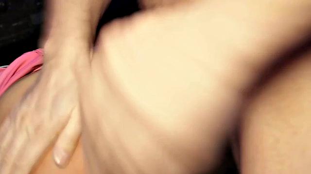 Sinful babe picled up and fucked in van by fake priest for cash