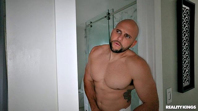 My GF's Friend Catches Me Showering