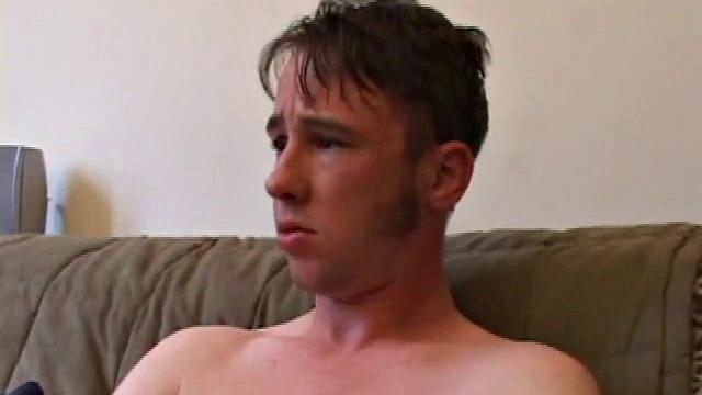 Phil Good gets naked and works up a stiff one. Then he strokes with determination, edging himself a few times along the way. After giving his cock a good workout, Jay oozes a nice warm load.