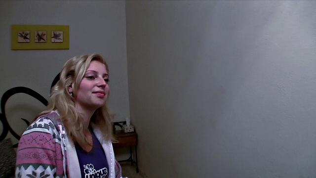 Curvy Blonde Demonstrates Her Ability To Take A Dick