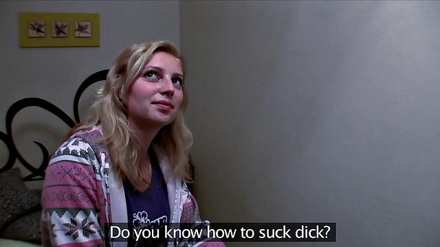 Curvy Blonde Demonstrates Her Ability To Take A Dick