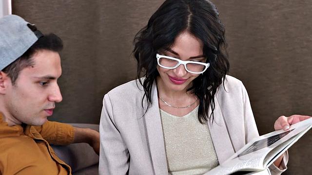 Teen Kris Foxx Gets Cum in Her Mouth