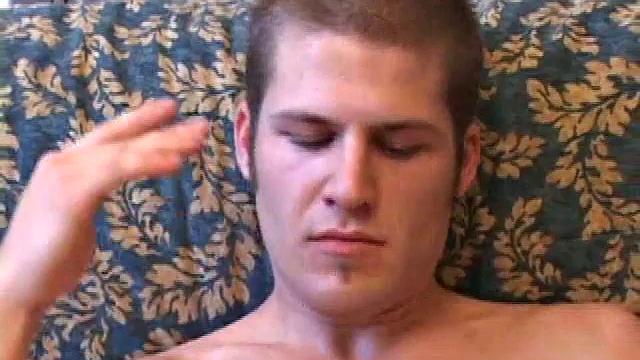 From the moment he slips off his pants, skater boy Alex West is rock hard and ready for action. With his cock in hand, he gets right to it, rubbing that meat exactly the way he likes it.