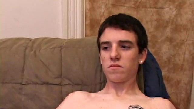 Marc Sterling and Mason Night rub their dicks on the sofa, before Marc goes down on Mason. In no time Marc squirts with Mason's cock in his mouth. Then Mason strokes out onto his own stomach.