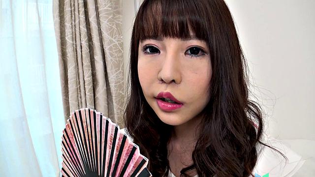 Aya overreacts when she plays with toy in her clit