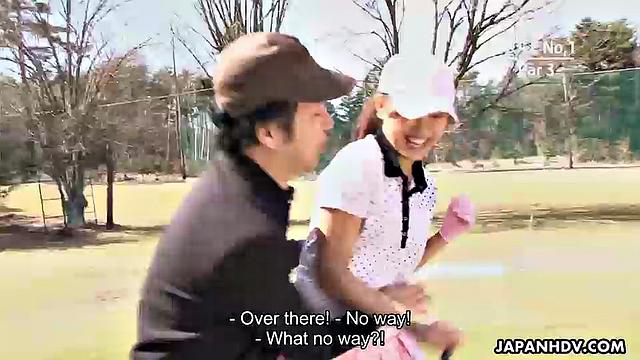 Sexy Nao Yuzumiya gets fucked hard outside