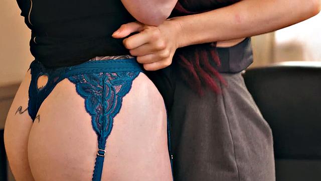 MOMMY'S GIRL - Redhead Boss MILF Lauren Phillips Wants To Fuck Her New Intern Sabina Rouge