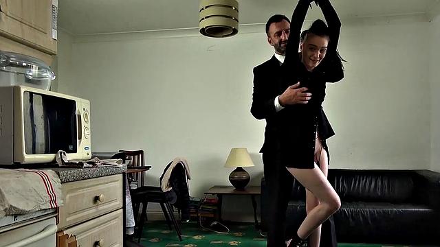 Skinny Maddison Rose gets rammed hard