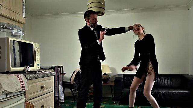 Skinny Maddison Rose gets rammed hard