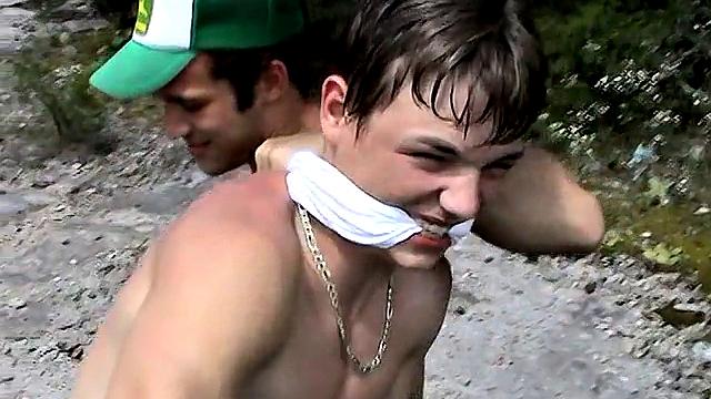 Pale Ass Gets A Spanking - Jeremiah Johnson, Devin Lee Scott & Cody Reed