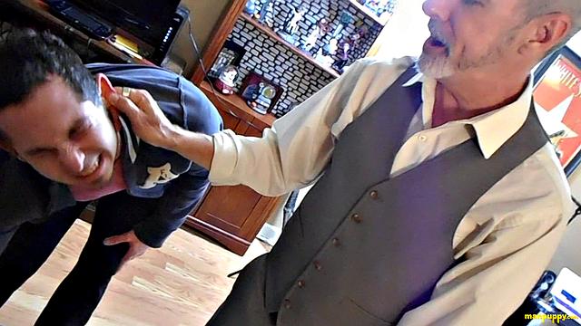 Dad Richard Has Hot Punishments - Toby Springs &amp;amp; Richard Lennox