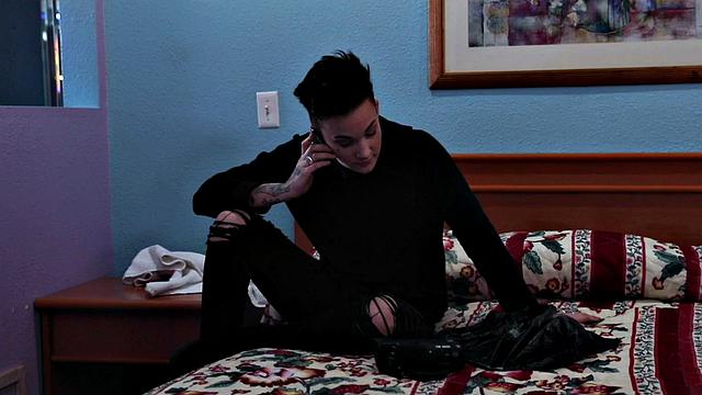 Kinky Masc Lesbian Gets Down and Dirty in the Spa with Curvy Brunette