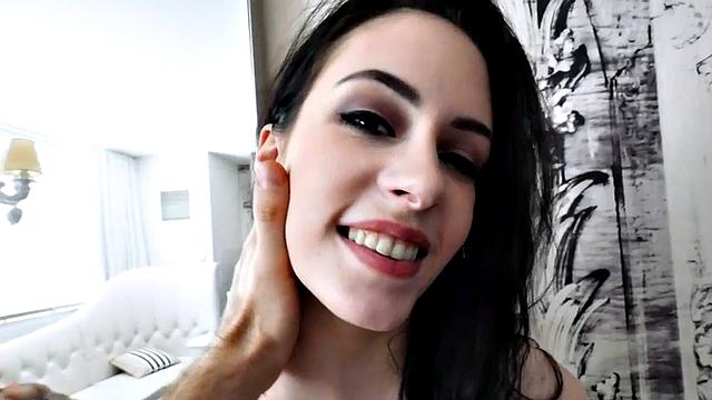 Amateur IR babe gets BBC fucked in her gaping ass