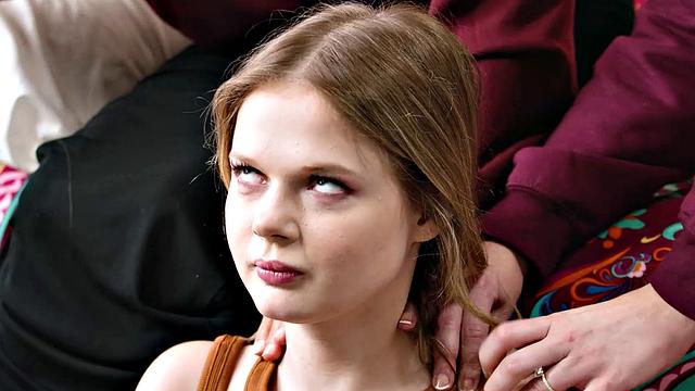 GIRLSWAY - Nostalgic MILFs Have Hard Threesome With Petite Stepdaughter Coco Lovelock